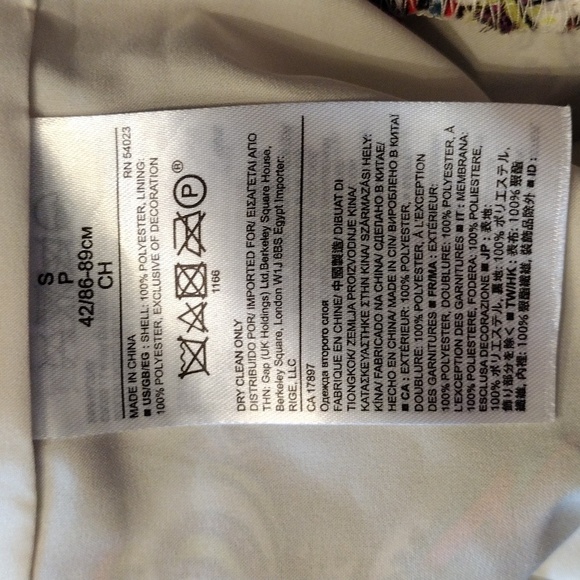 NWOT Banana Republic Paisley Dress, Size Small, White with Multicolored Design - Picture 8 of 10